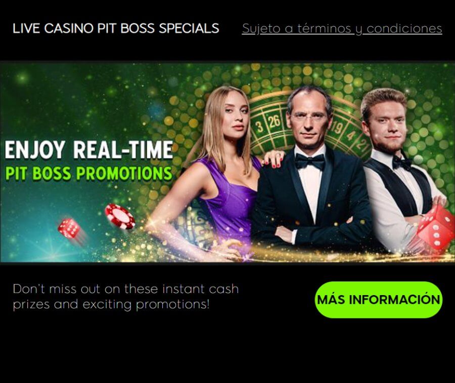 Live Casino Pit Boss Specials 888Casino AR